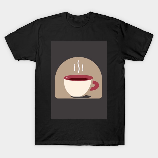 Minimal Kitchen Coffee T-Shirt by maxcode